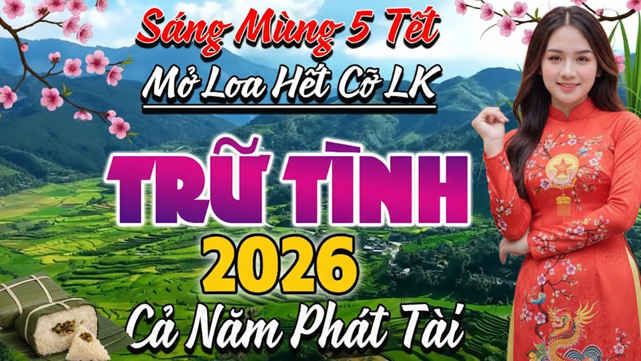 MÙNG 5 TẾT Mở Loa Hết Cỡ LK Nhạc Trữ Tình Bolero CỰC ÊM TAI Ru NGủ Về Đêm♫LK Nhạc Vàng Xưa MỚI RA LÒ