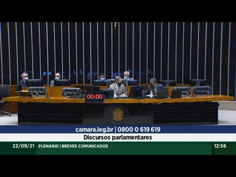 Plenário - Breves Comunicados - Discursos Parlamentares - 22/09/2021