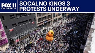 No Kings protests across Southern California