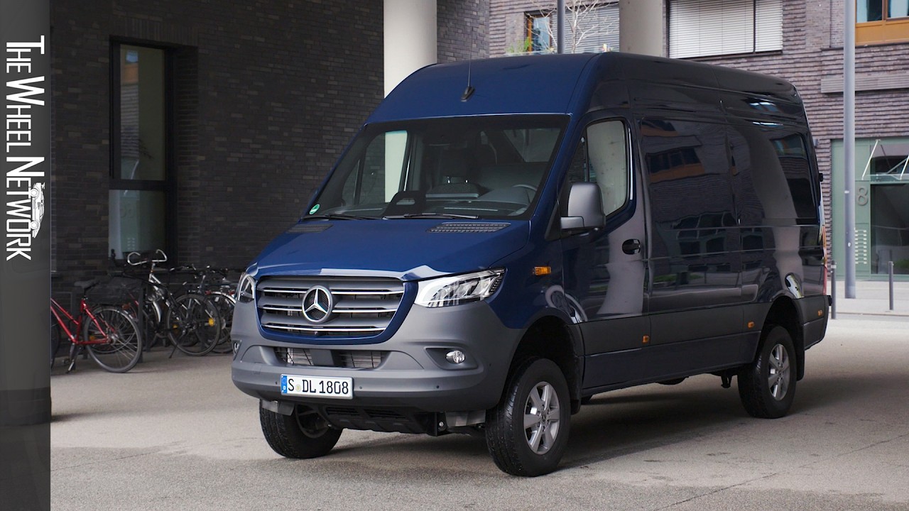 2024 Mercedes-Benz Sprinter 4x4 | Steel Blue | Driving, Interior