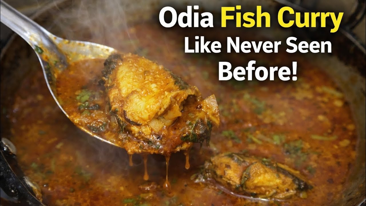 Authentic Odia Fish Curry Recipe | Desi Machha Jhola | Village Style Cooking