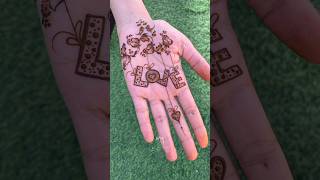 Heart style mehandi design #handmehndidesign #dulhanmehndi #heartmehandidesign #love#lovesong#mehndi