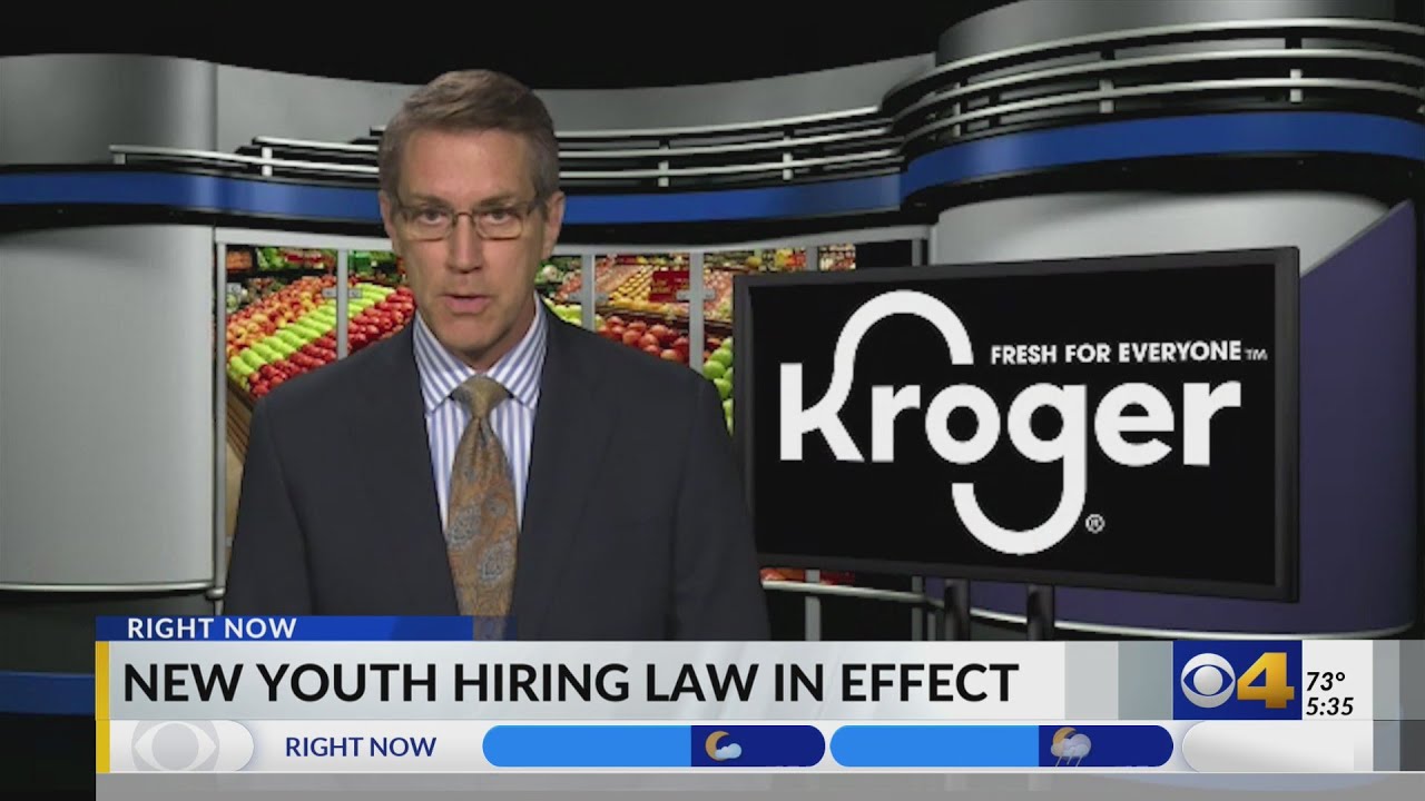 New youth hiring law in effect YouTube