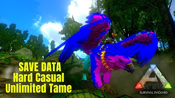 ARK MOBILE SAVE DATA MOD || FREE AMBER || UNLIMITED TAME