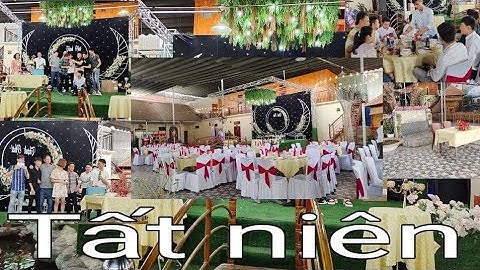 Buổi Tiệc Tất Niên Bộ Phận Gia Công 3 Khoa E_Hoành Tráng Với Chi Phí 40 Triệu_Lần Đầu Làm Cameraman