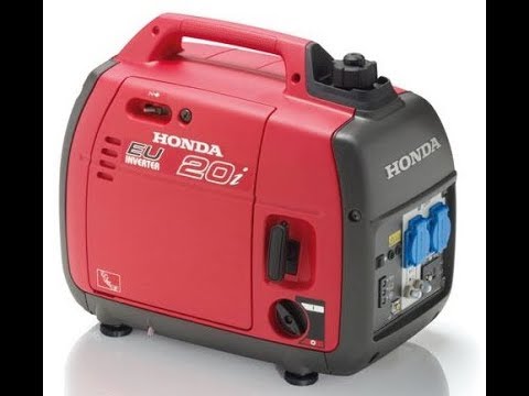 honda eu 20i benzinli jenerator ilk calistirma youtube