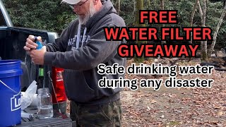 NC Disaster: A real test & review of Sawyer and Berkey water filters. Safe Drinking Water Anywhere