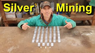 Silver Mining & Smelting Cerro Gordo Ore - Exploring an Abandoned Silver Mine & Refining Rich Ore