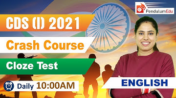 How to Solve Cloze Test | UPSC CDS English | CDS 1 2021 English | Cloze Test English Tricks