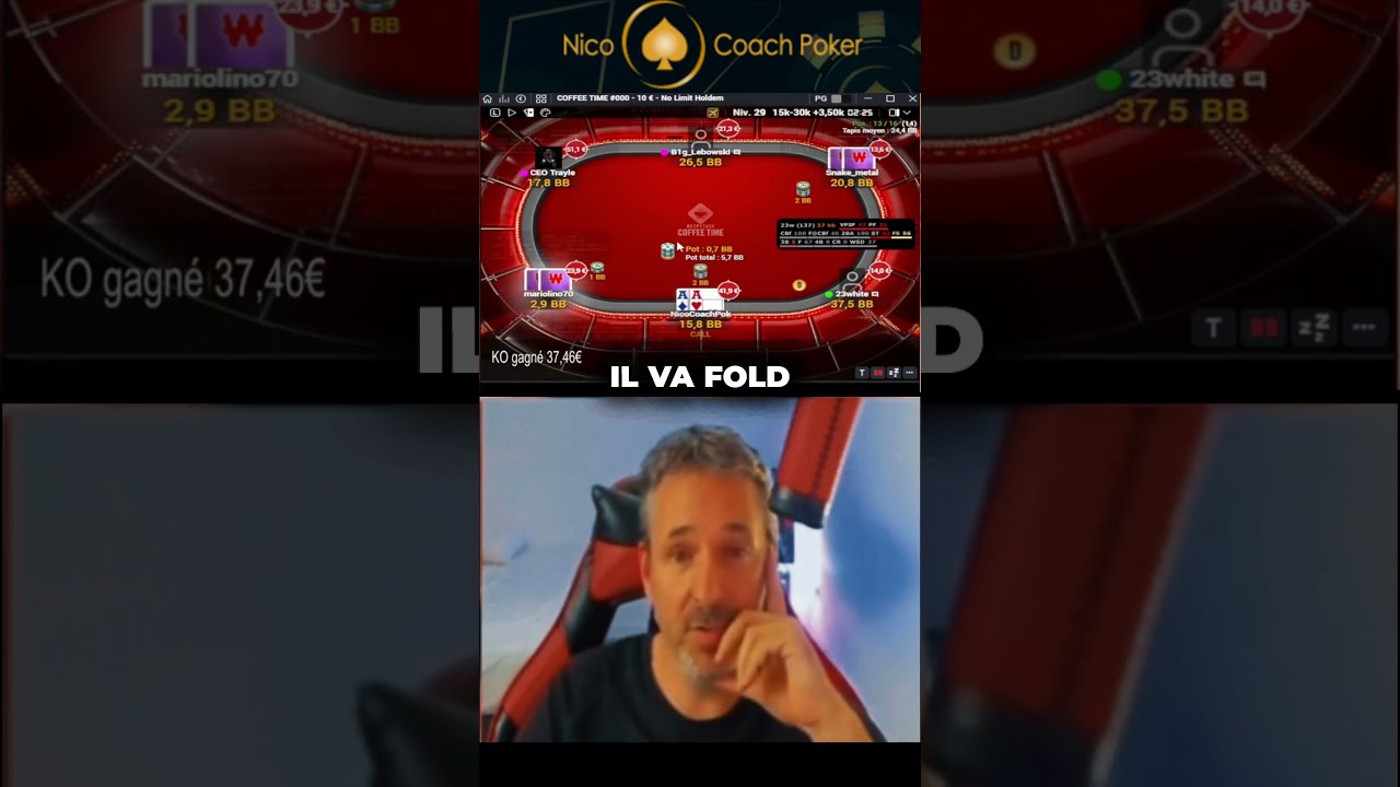 TRAP AVEC LES AS SUR WINAMAX ??   #poker #pokeronline #winamax #twitch #coachpoker #nicocoachpoker