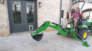 1025R Backhoe Performance Demonstration