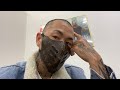 SHOがルイヴィトンでマスクをつくってみた。Louis Vuitton Mask。手作り。