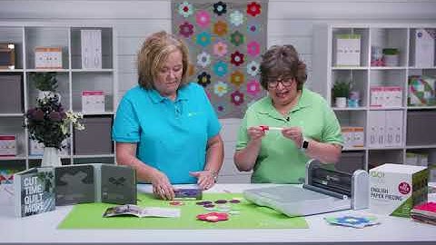 AccuQuilt GO! Qube® English Paper Piecing-1" Finished Sides