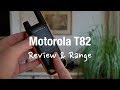 Motorola talkabout t82 extreme  radio 2 voies examen et test de porte