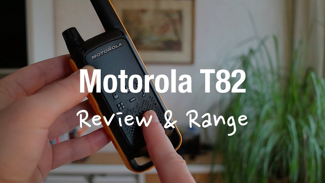 Motorola Talkabout T82 Extreme - 2 Way Radio (Review and Range