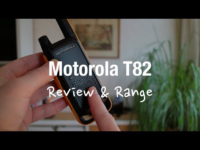 Motorola Talkabout T82 Extreme - 2 Way Radio (Review and Range