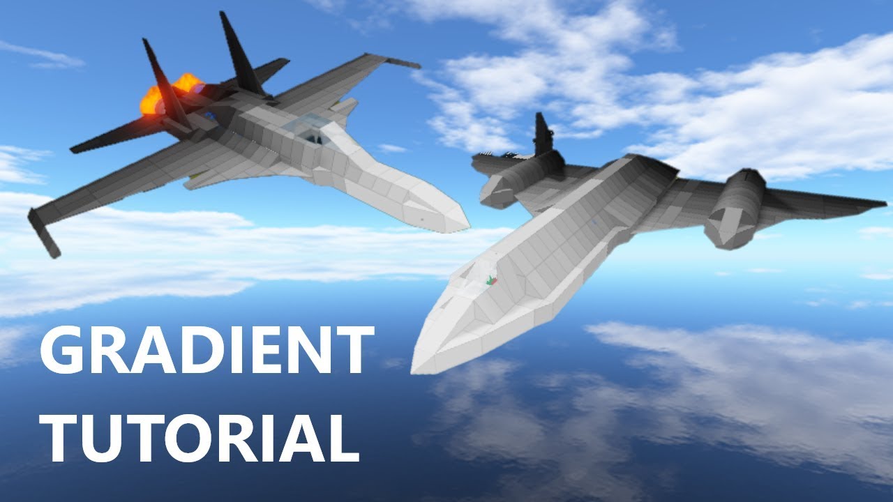 Gradient Tutorial Plane Crazy Youtube - gray paint code roblox plane crazy