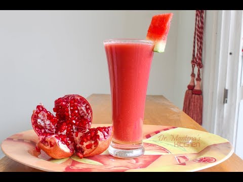 fresh-water-melon-pomegranate-juice