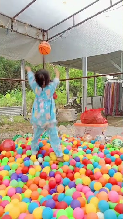 main bola basket bareng Ara #viral#hiburan#shorts