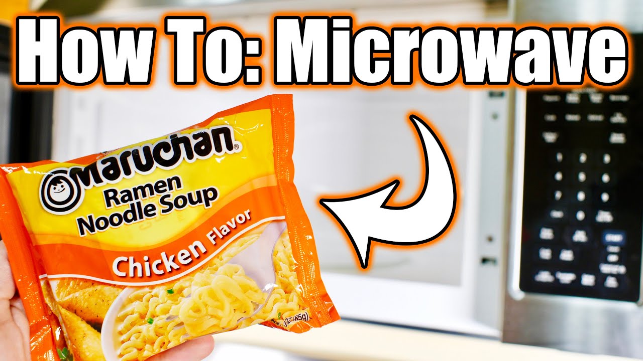 Is it OK to microwave ramen?