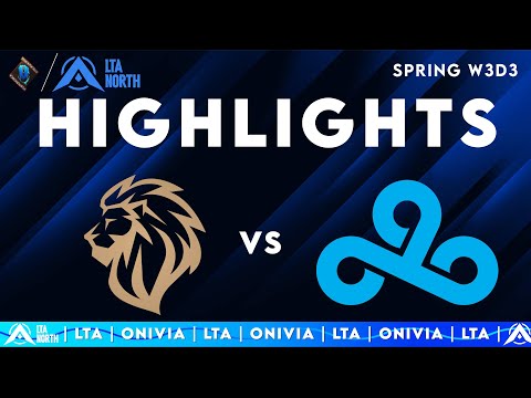 LYON vs C9 Highlights | LTA North 2025 Split 2 | Lyon vs Cloud9 by Onivia