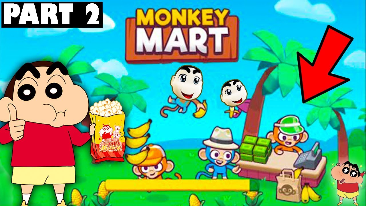 Shinchan Opened a Millionaire Monkey Mart with Franklin and Chop - Monkey  Shop