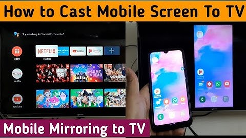 How to Cast Mobile with Mi Box to Normal TV | Mirror Mobile to Smart TV | Mobile Casting to TV |
