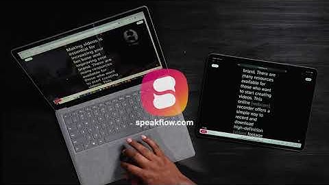 Remote control your teleprompter