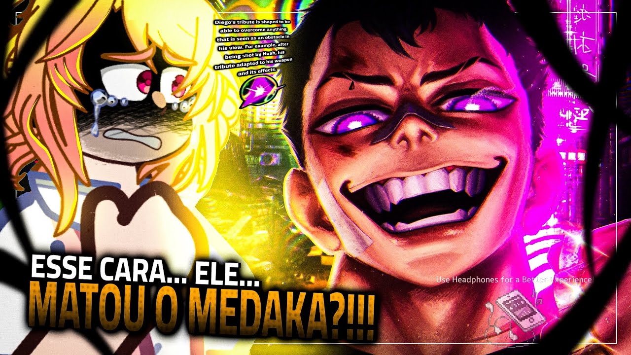 Flugel - 💪🏾💢 Kuroiwa Medaka | React | ♫ ADAPTAÇÃO! - Diego | Anirap - As/Au
