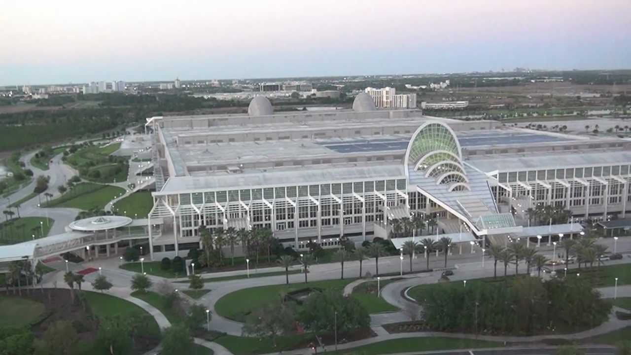ORANGE COUNTY CONVENTION CENTER Rosen Hotel 24th Floor View YouTube ORANGE COUNTY CONVENTION CENTER Rosen Hotel 24th Floor View YouTube