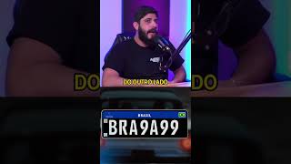 A Placa Preta Em Carro Antigo