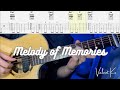 Melody of memories joelmusicbox  fingerstyle guitar tutorial  tabs  chords
