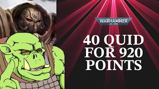 Da CHEAPEST way to start Custodes before 11th Edition 40k!
