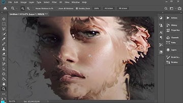 How to Use Distort Displace Effect in Photoshop [LIQUID DISPLACEMENT MAPS]