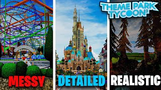 10 Types of Parks in Theme Park Tycoon 2 by Kizy 172,774 views 6 months ago 12 minutes, 3 seconds