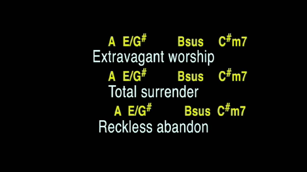 Extravagant Worship No bass