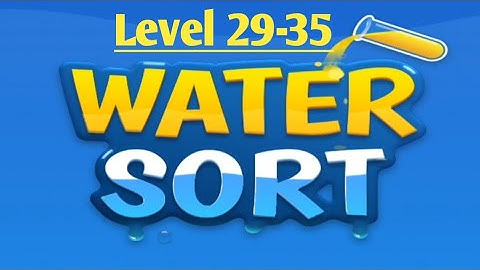 Water Color Sort Level 29-35  Walkthrough Solution iOS/Android | @MominGaming733