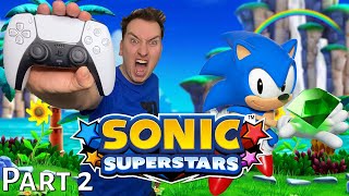 Lets Play: Sonic Superstars (Part 2) - Speed Jungle Zone