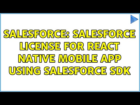 Salesforce: Salesforce License