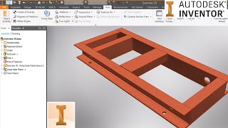 Autodesk inventor frame generator l Autodesk inventor tutorial l Inventor assembly tutorial