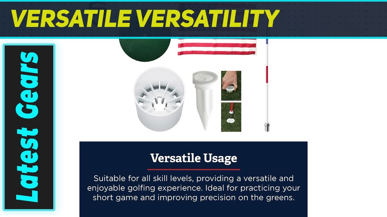 Standard Golf Regulation Set: Amazing Pro Practice at Home!