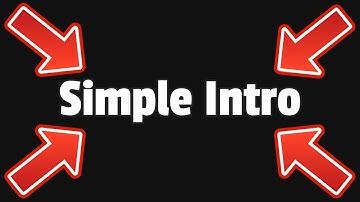 Simple Animated Intro Tutorial (Quickly made in Shotcut)
