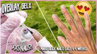 MAKE GELX NAILS LAST 4 WEEKS | GELX OVERLAY METHOD | TRYING KOREAN BUILDER GEL | BEGINNER FRIENDLY