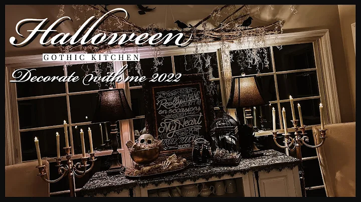 Halloween 2022:  Gothic Kitchen