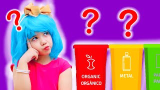 Clean Up Trash And Recycle Song Laura E Arthur - Nursery Rhymes & Kids Songs