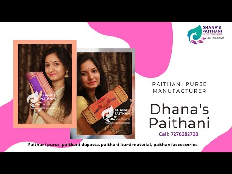 Dhana's paithani Purse House on X: 