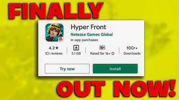 Hyper Front Officially Released | Download now without VPN | Pre registration