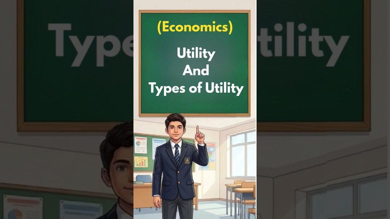 Utility & Types of Utility | Class 11 Economics Made Easy 