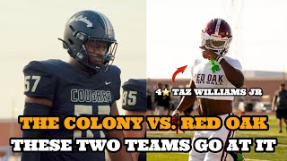 Friday Night Lights💡| Red Oak vs The Colony Game Goes Down to The Wire👀🔥!!!! #viral #football