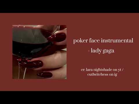 poker face (instrumental) edit audio - lady gaga